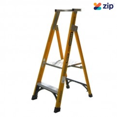 Gorilla Ladders FPL002-I - 0.6m 150KG Industrial Fibreglass Platform Ladder